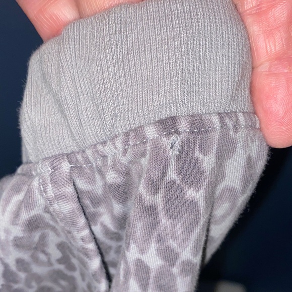 Anthropologie Saturday Sunday Leopard Joggers Lounge Pants w/Pockets - Picture 8 of 8